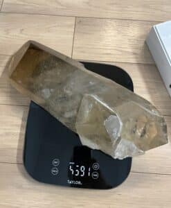 Citrine (natural) polished DT enormous 10lb specimen, healing crystal