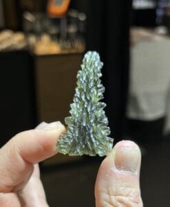 Moldavite (rough) Besednice perfect delta (5.5gr) healing crystal