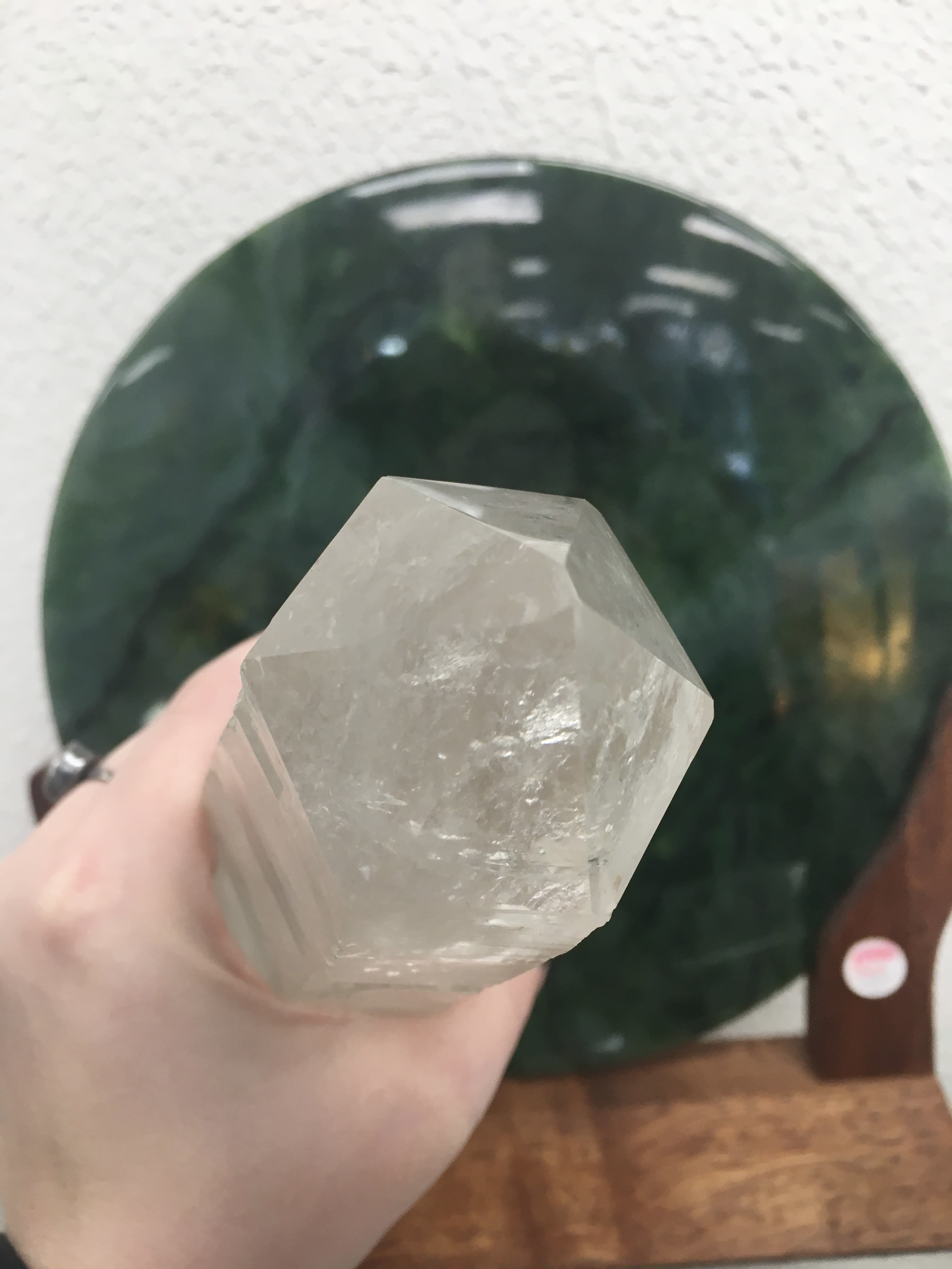 Quartz (clear/milky) Diamantina laser 'big honker' 9.75" healing crystal - Image 3