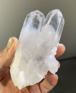 Quartz (clear/milky) Colombian DT floater, phantom twin healing crystals