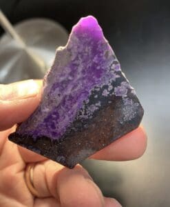 Sugilite (slab) gel mix 'pink peak' (26.1gr) healing crystal