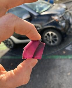 Sugilite (slab) 'curving stripe' (3.1gr) healing crystal