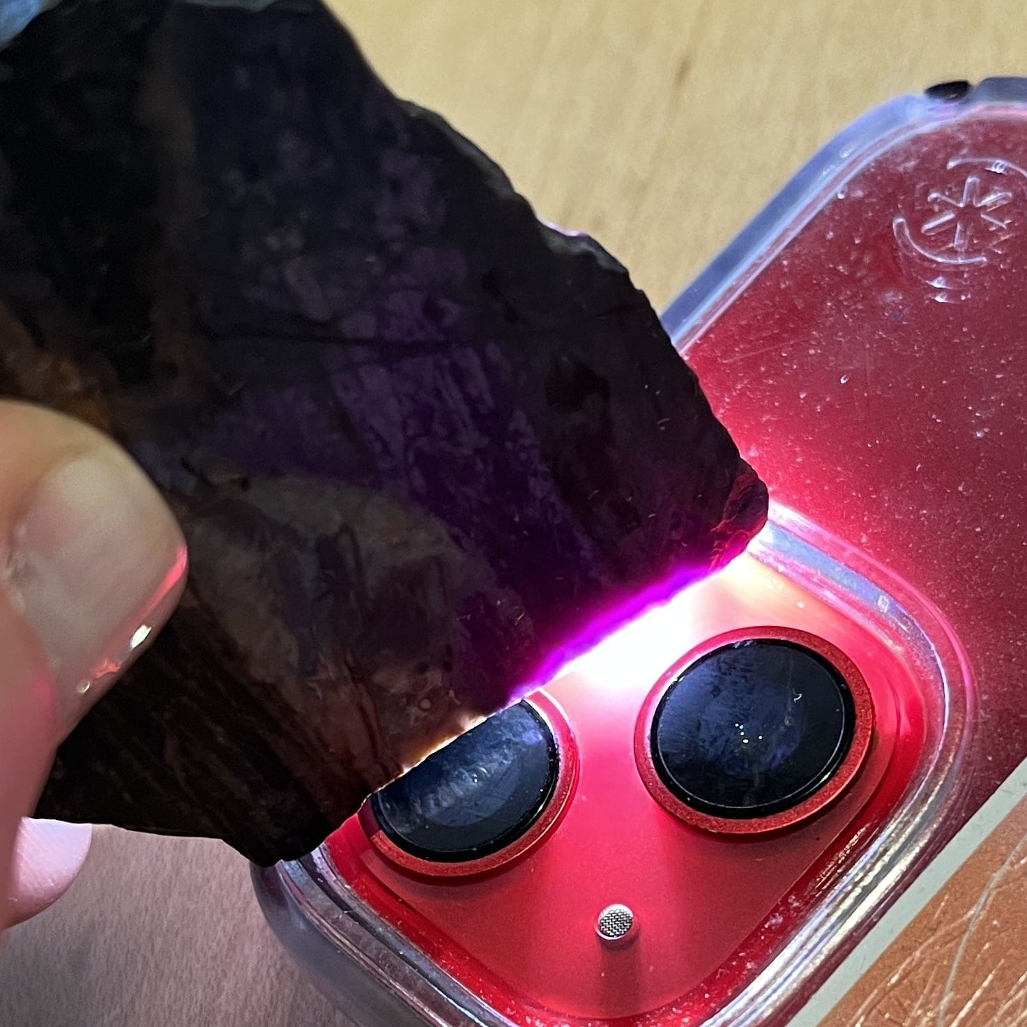 Sugilite (slab) edge gel multi-tone (29.2gr) healing crystal - Image 2