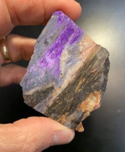 Sugilite (slab) edge gel multi-tone (29.2gr) healing crystal