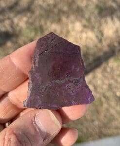 Sugilite (slab) chromatic 'fuschia portal' (10.6gr) healing crystal