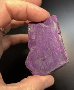 Sugilite (slab) semi-gel 'purple chocolate bar' (22.4gr) healing crystal