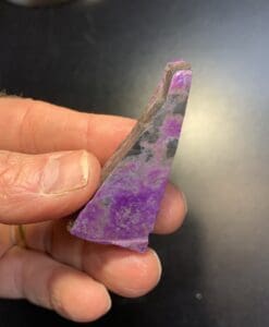 Sugilite (slab) chromatic 'purple New Hampshire' (15.9gr) healing crystal