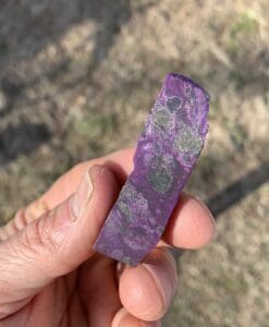 Sugilite (slab) semi-gel 'long box' (6.7gr) healing crystal