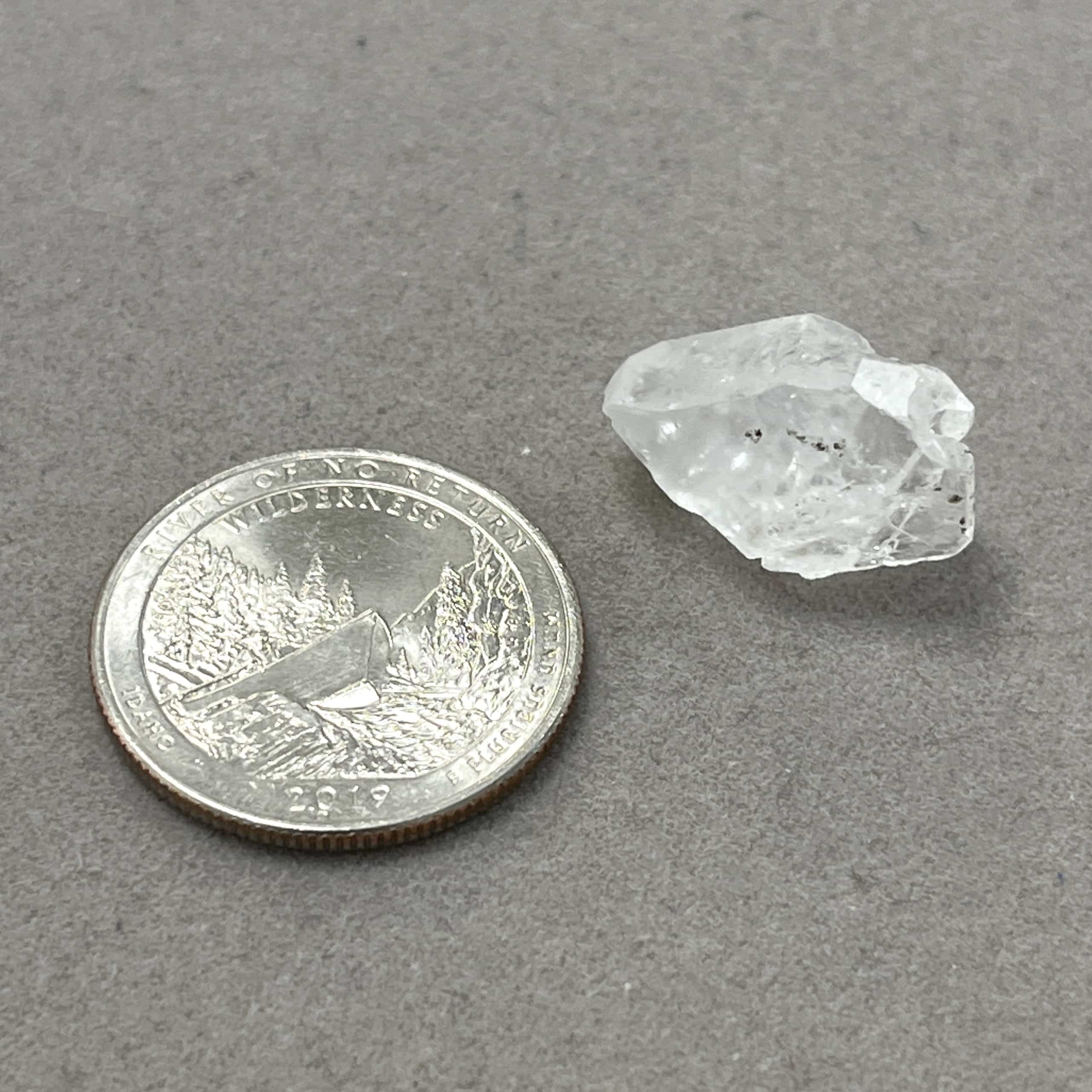 Phenacite (Brazil) aka Phenakite, partial termination healing crystal - Image 3