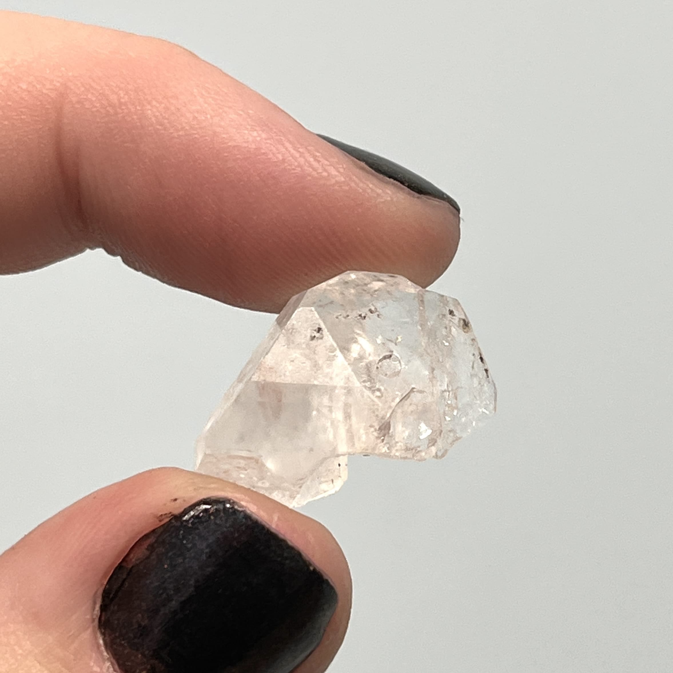 Phenacite (Brazil) aka Phenakite, partial termination healing crystal