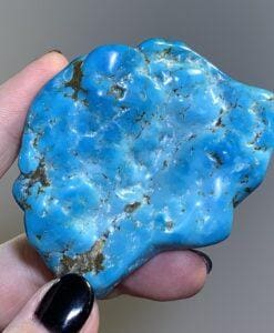 Turquoise (rough polished) large nugget healing crystal