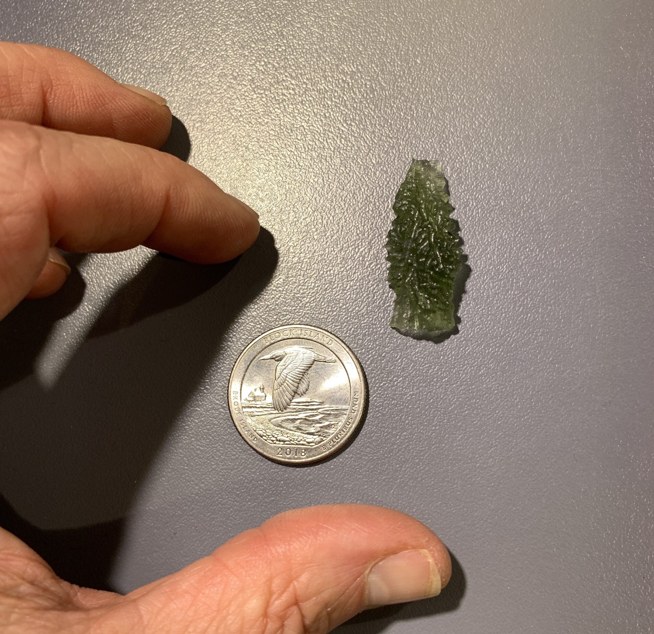 Moldavite pendant (rough) Besednice 14K GOLD for necklace healing crystal - Image 12