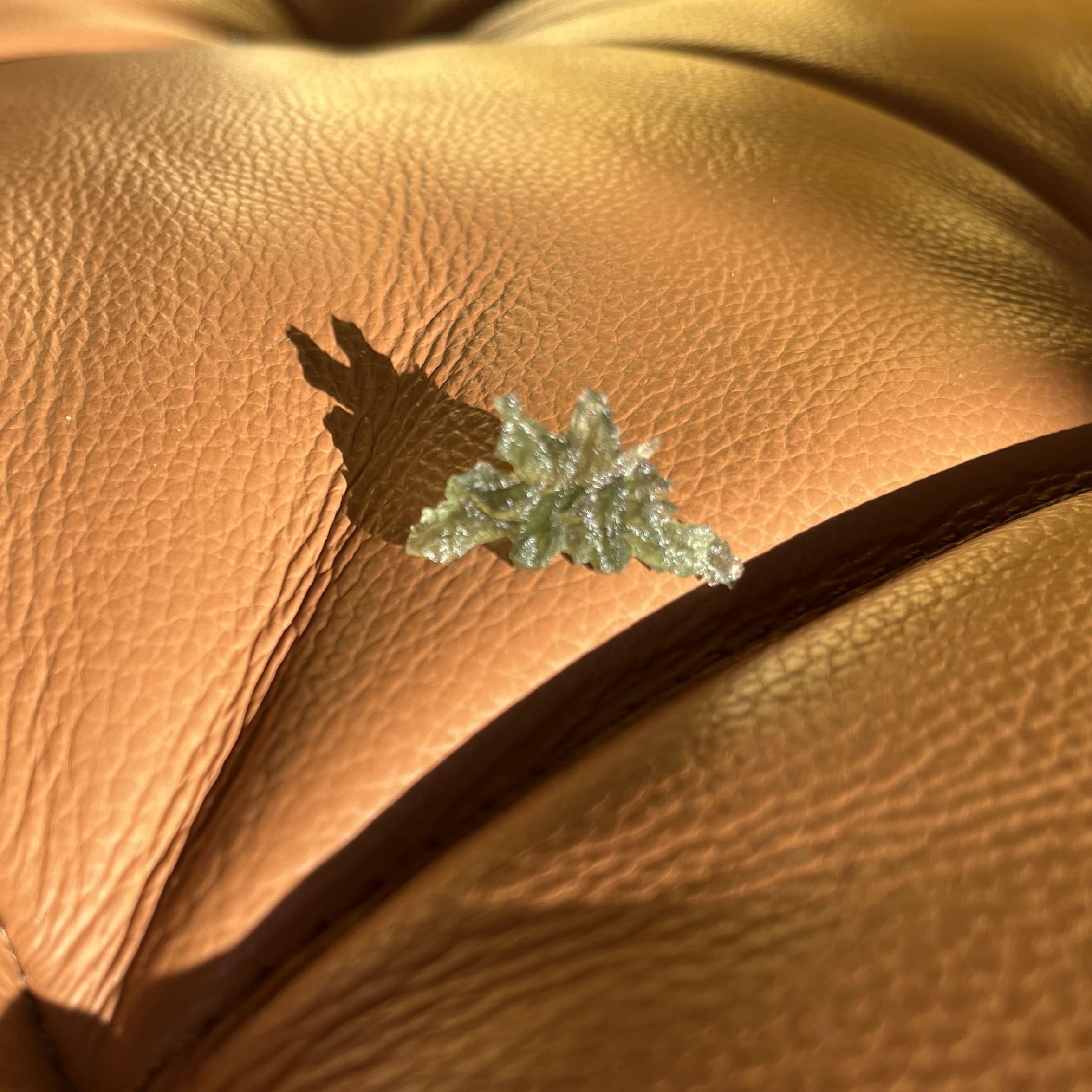 Moldavite (rough) Besednice (1.16g) 'arch sunrise' healing crystal - Image 5