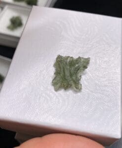 Moldavite (rough) Besednice (.87gr) healing crystal