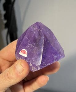 Amethyst (rough) point (deep purple) healing crystal