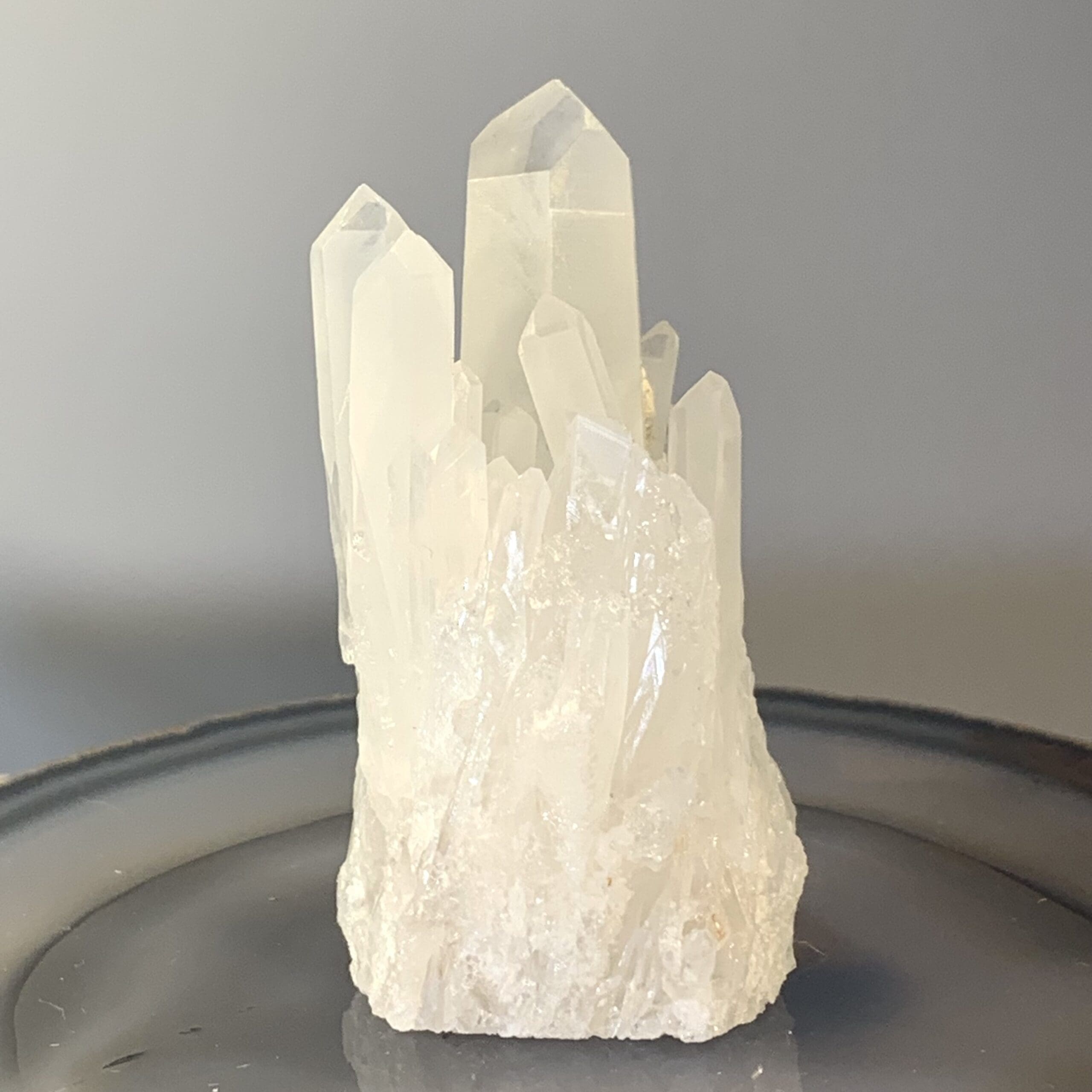 Quartz (milky) self-standing cluster, small display piece, healing crystal - Image 5