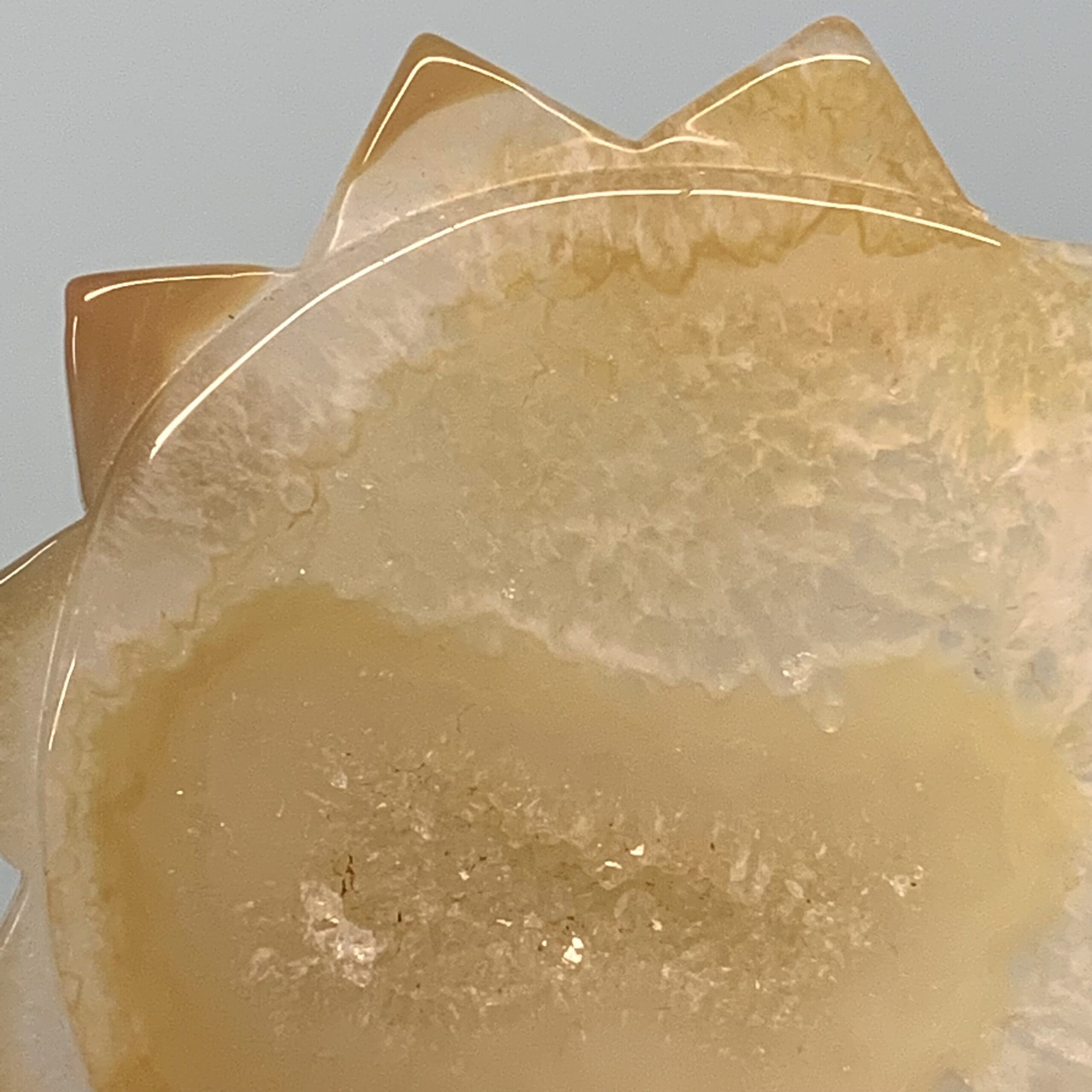 Agate Quartz 10-pointed sun display piece healing crystal - Image 4