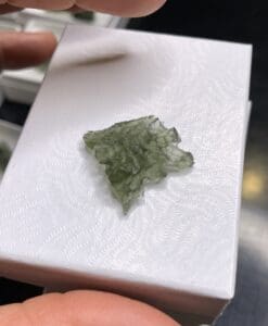 Moldavite (rough) Besednice (1.372gr) healing crystal